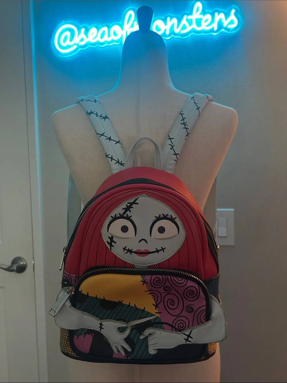 The Nightmare Before Christmas Sally Character Backpack